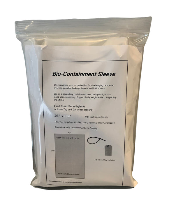 Smart Sleeve Bio-Containment Pouch