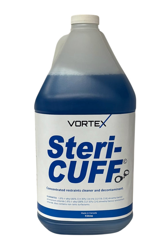 Steri Cuff Handcuff Cleaner - 4 litre Concentrate
