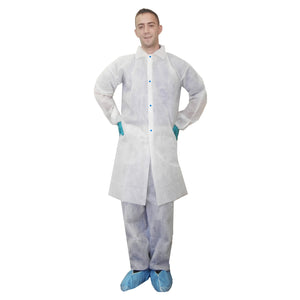 Lab Coats - Disposable 25 Pack