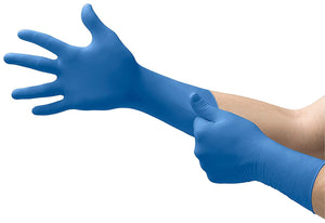 Ronco BluRite XPL Nitrile Gloves - Long Cuff - 8mil [SALE]